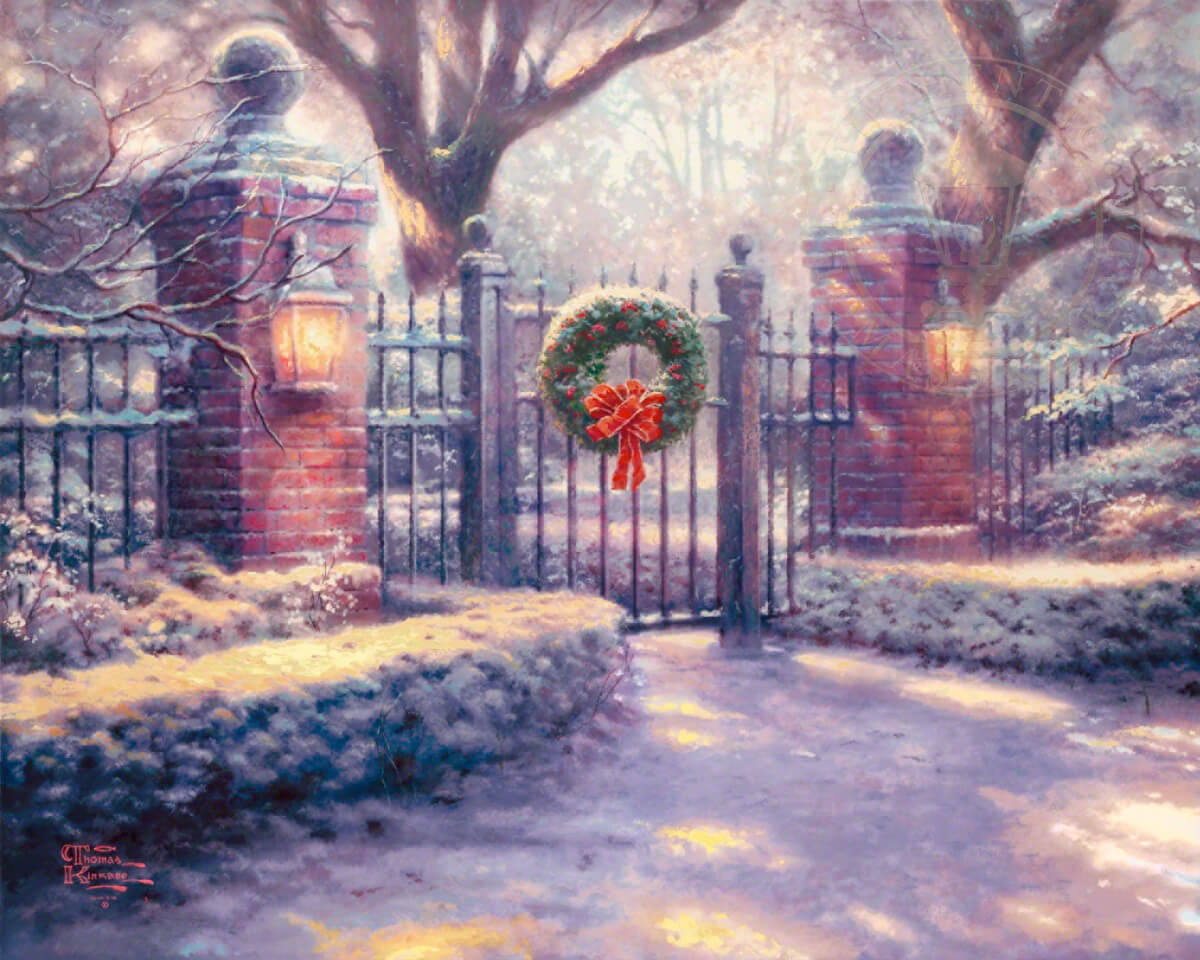 Thomas Kinkade's Christmas Cottage - Park West Gallery