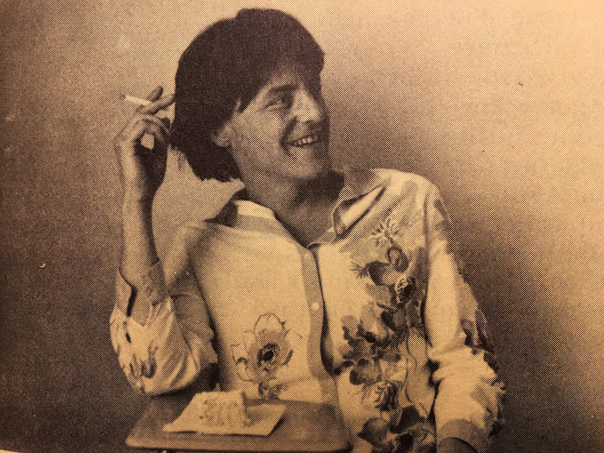 The author in 1979. Photo: Michael Johnson.