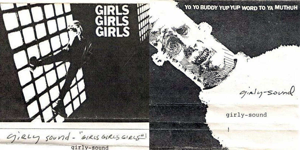 Original art from Liz Phair's Girly-Sound tapes.